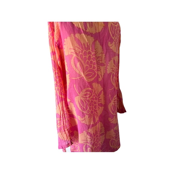 ROCK PAPER FLOWER COVERUP PINK - Picture 5 of 9